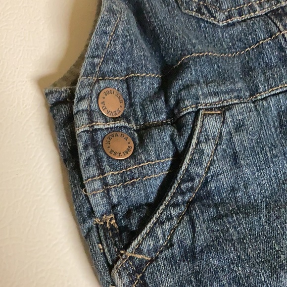 Nevada jersey lined overalls size 6 months - Picture 3 of 9